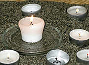 Focal point: candles